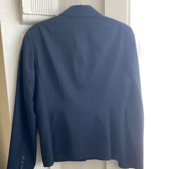 Calvin Klein Navy 3 Button Blazer Size 6 - Picture 8 of 12